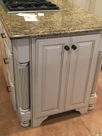 Before and After Kitchen Cabinet Painting in Indian Land, SC